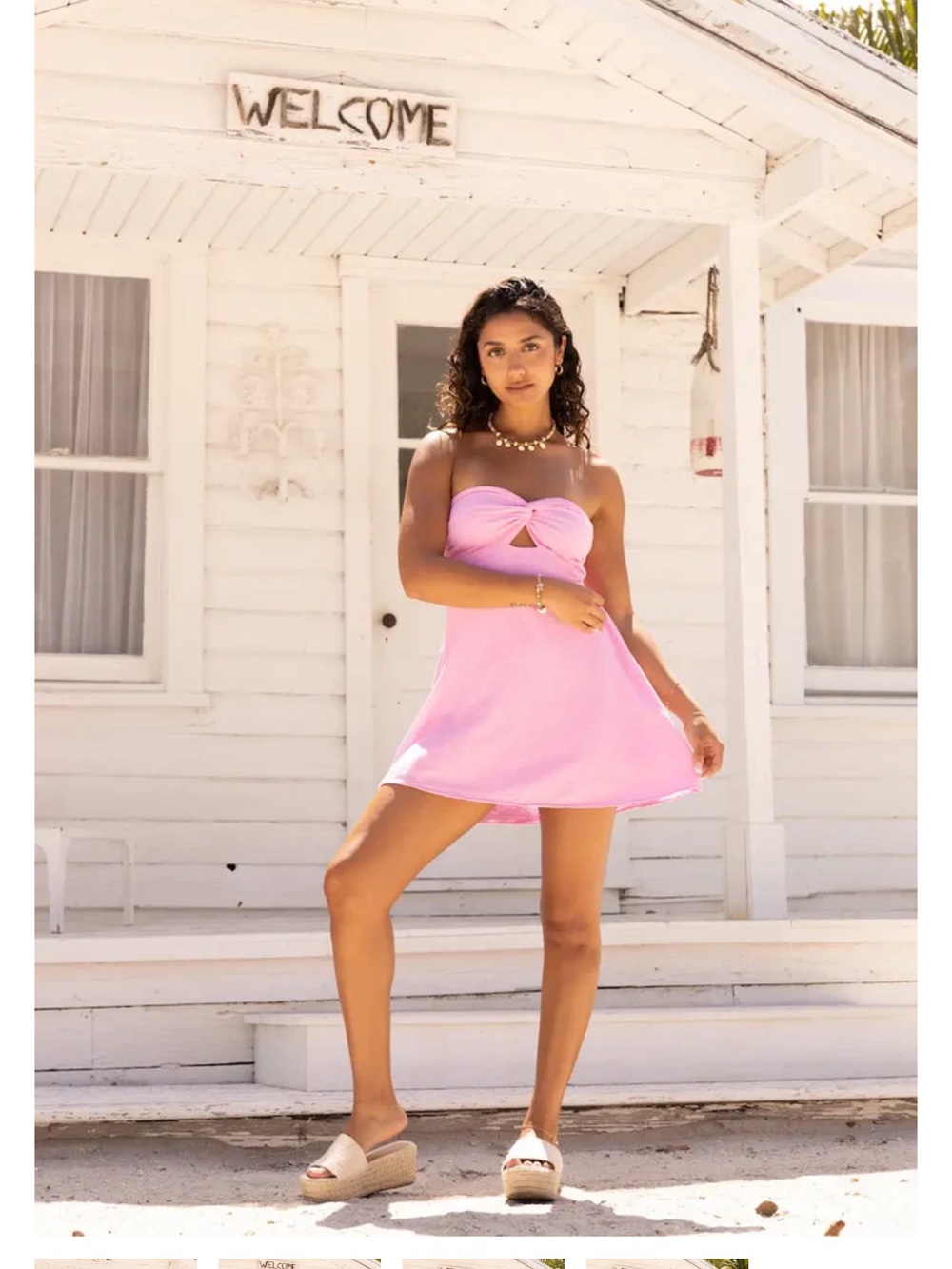 Blanco By Nature Zoey Dress